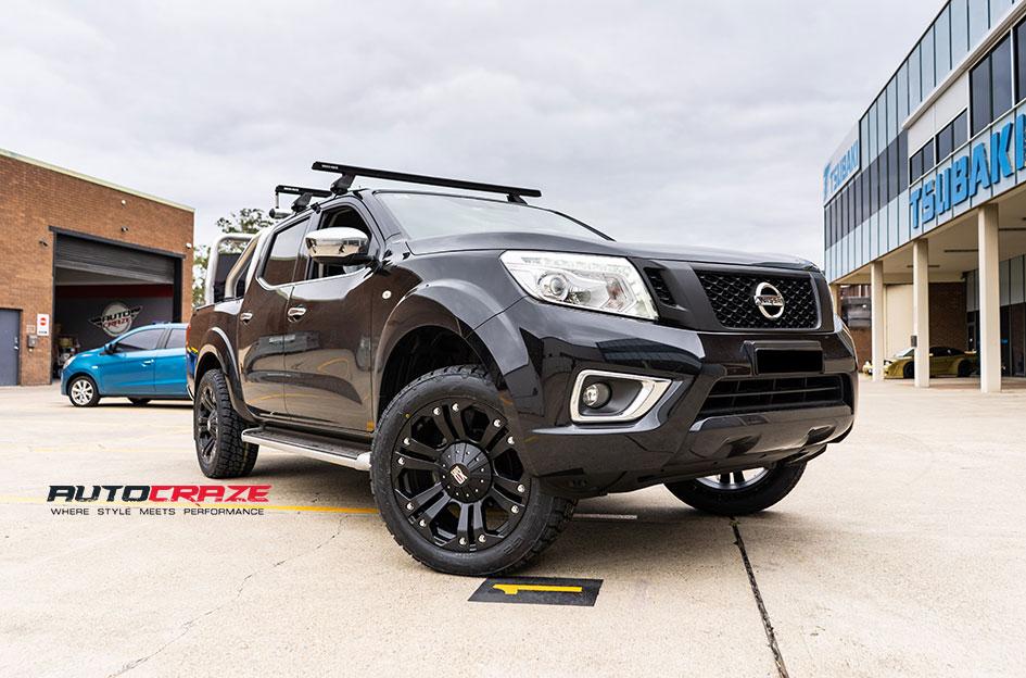 NISSAN NAVARA MONSTER XD MATTE BLACK